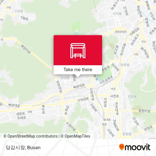 당감시장 map