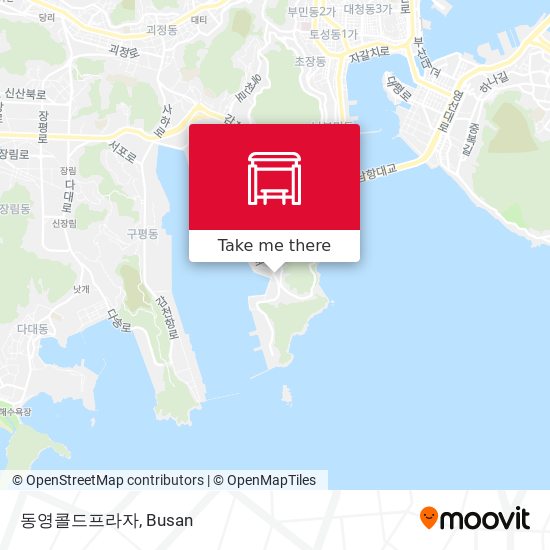 동영콜드프라자 map