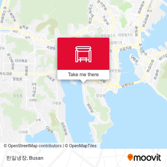 한일냉장 map