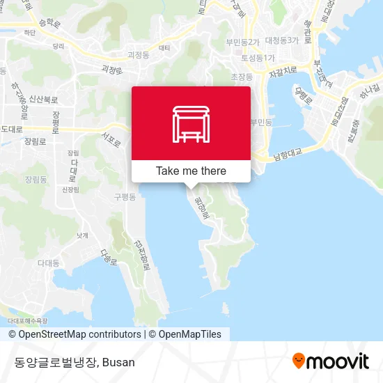 동양글로벌냉장 map