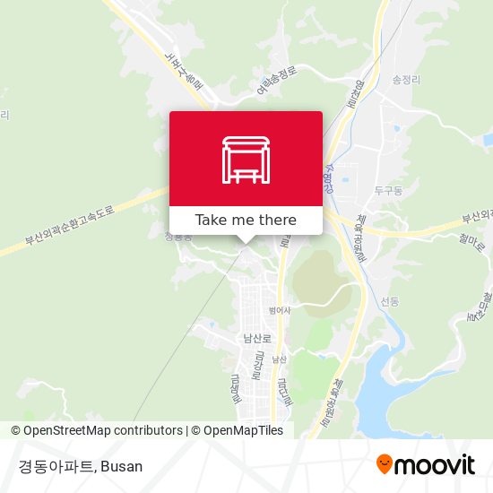 경동아파트 map