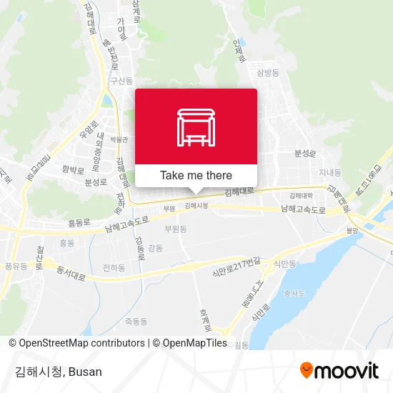 김해시청 map