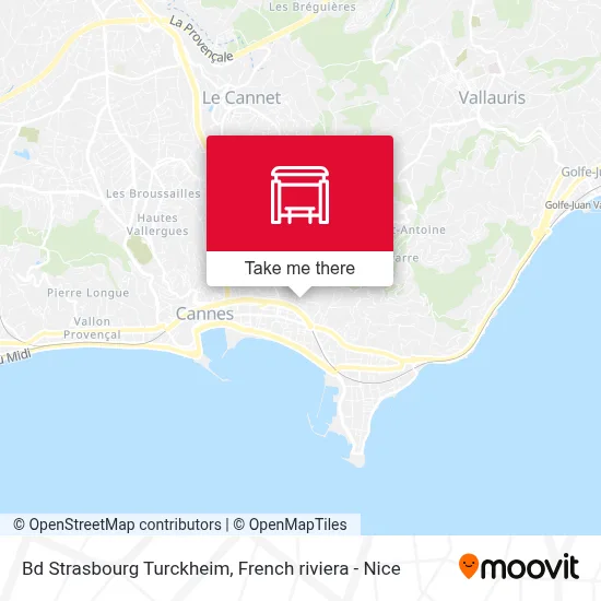 Bd Strasbourg Turckheim map