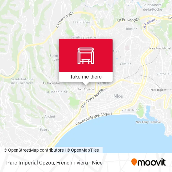 Parc Imperial Cpzou map