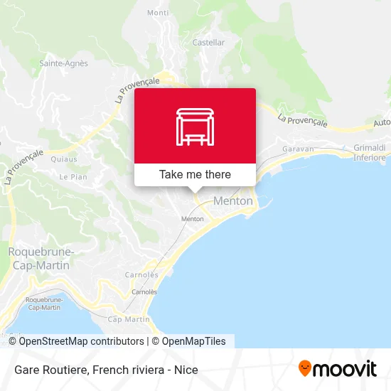 Gare Routiere map