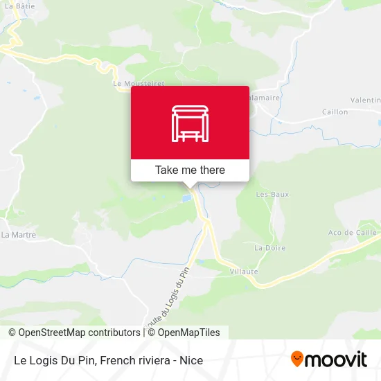 Le Logis Du Pin map