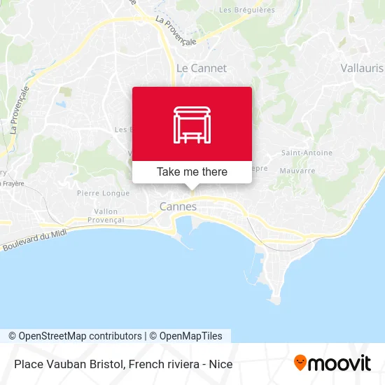 Place Vauban Bristol map