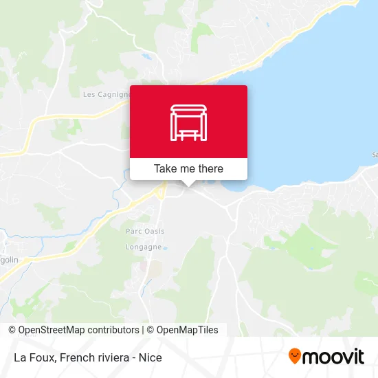 La Foux map