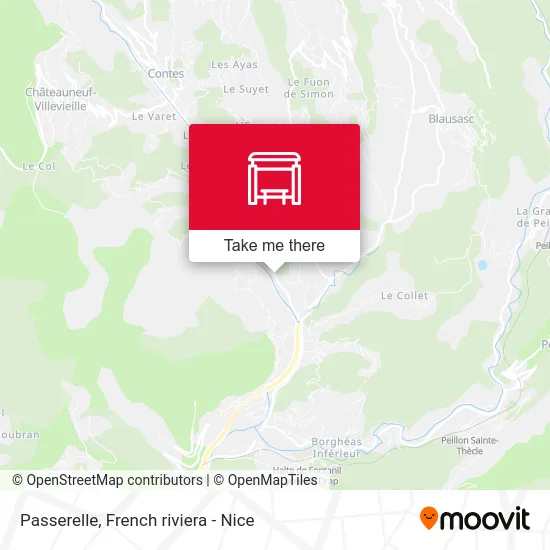 Passerelle map