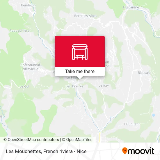 Les Mouchettes map