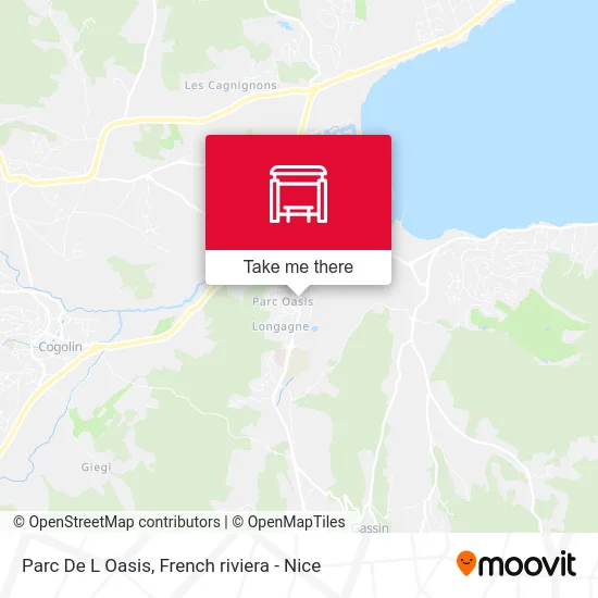 Parc De L Oasis map