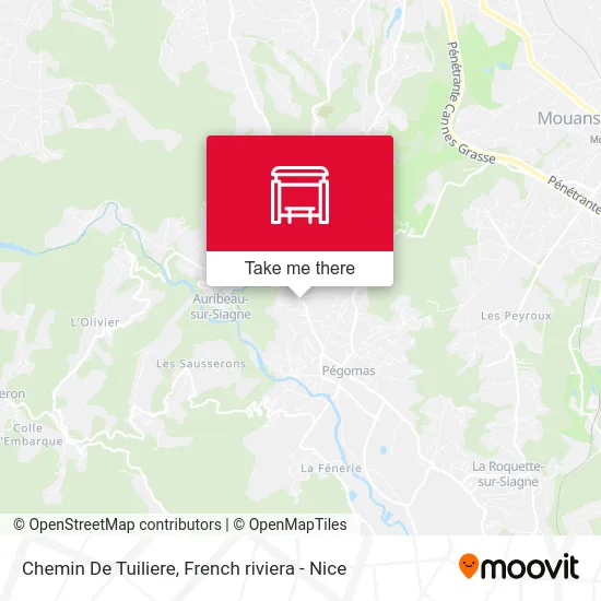 Chemin De Tuiliere map