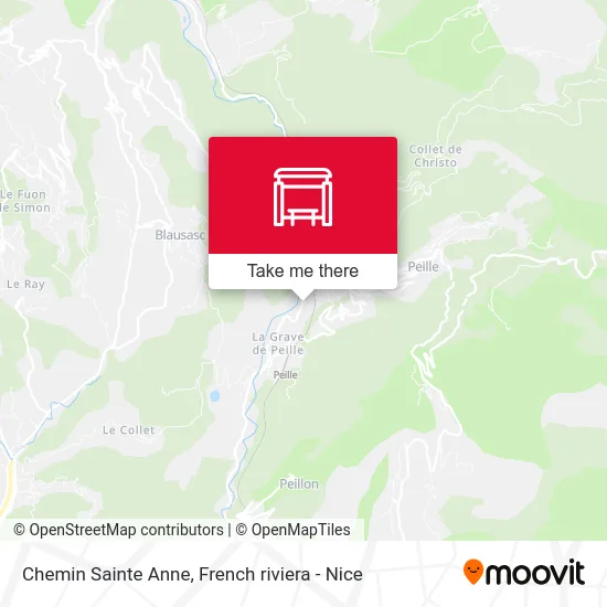 Chemin Sainte Anne map