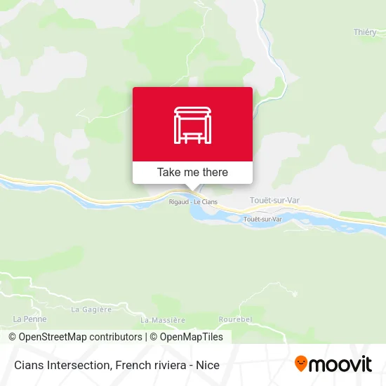 Cians Intersection map
