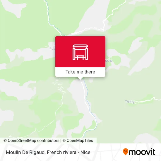 Moulin De Rigaud map