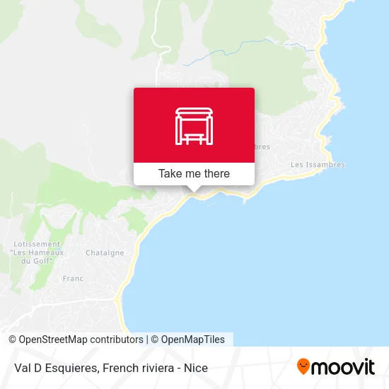 Val D Esquieres map