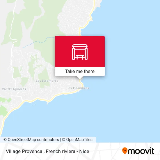 Village Provencal map