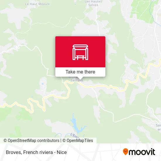 Broves map