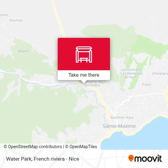Parc Aquatique map