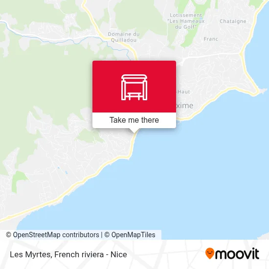 Les Myrtes map