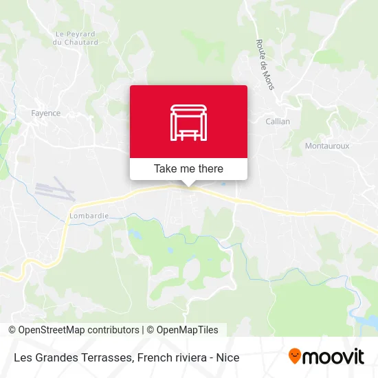 Les Grandes Terrasses map