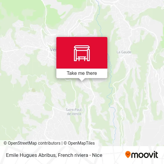 Emile Hugues Abribus map