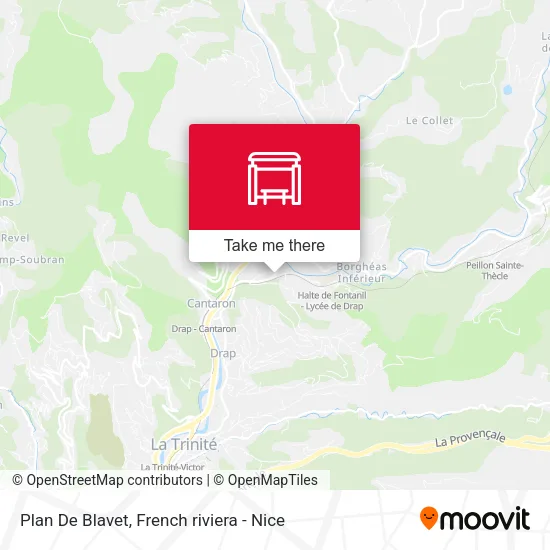 Plan De Blavet map