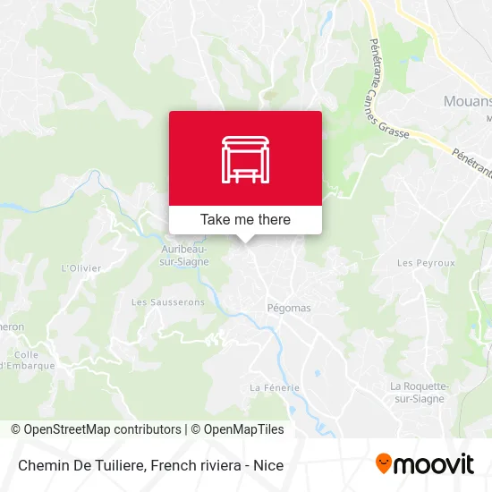 Chemin De Tuiliere map