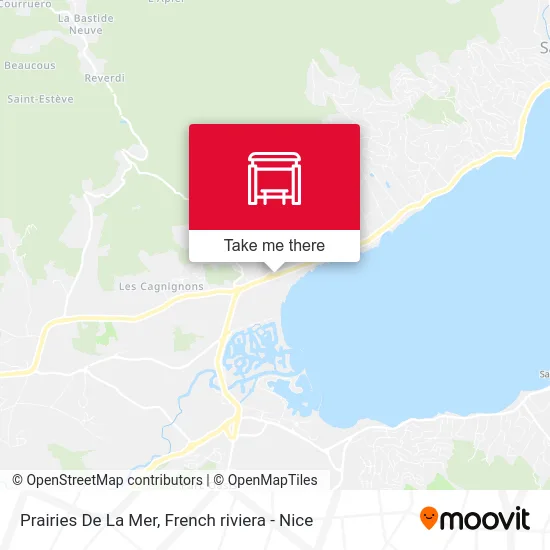 Prairies De La Mer map