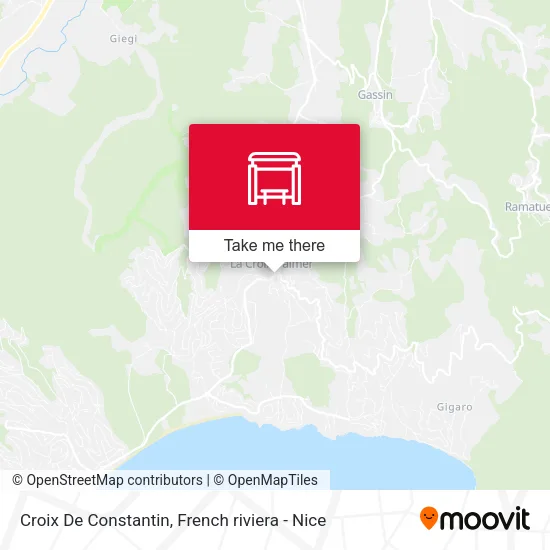 Croix De Constantin map