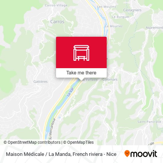 Maison Médicale / La Manda map