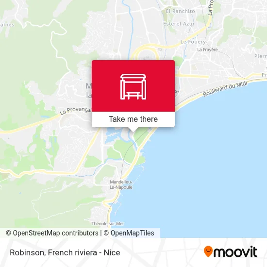 Robinson map