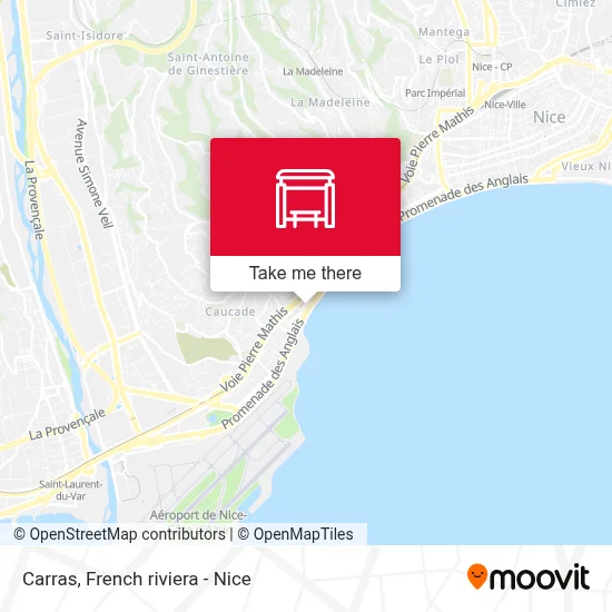 Carras map