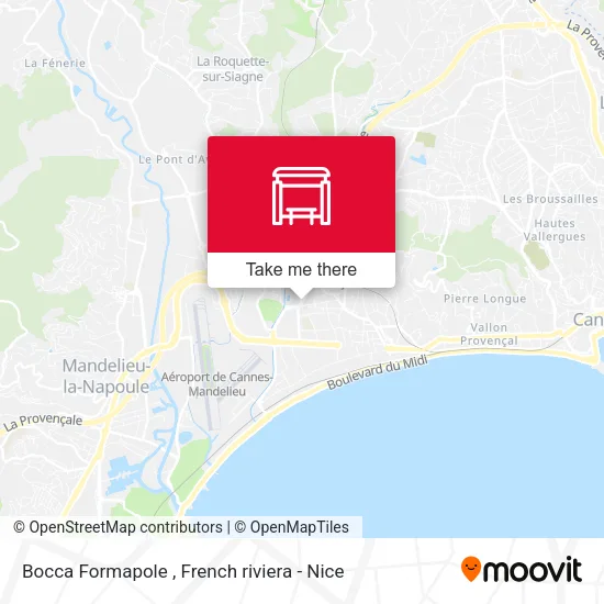 Bocca Formapole map
