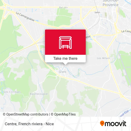 Centre map