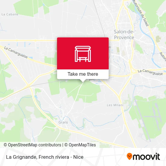 La Grignande map