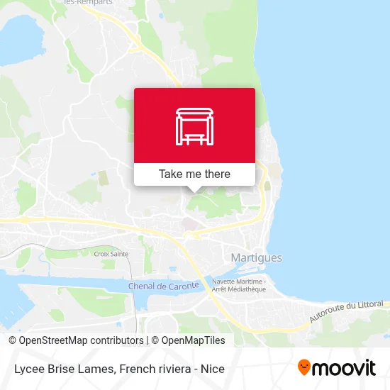 Lycee Brise Lames map
