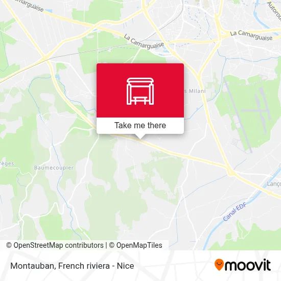 Montauban map
