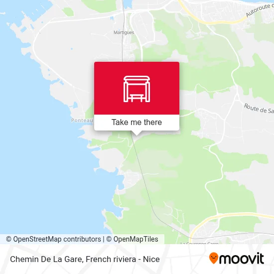 Chemin De La Gare map
