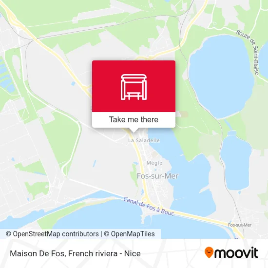 Maison De Fos map