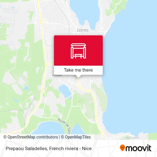 Prepaou Saladelles map