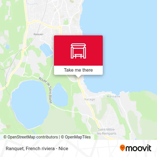 Mapa Ranquet