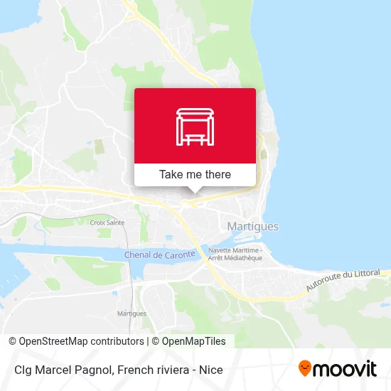 Clg Marcel Pagnol map