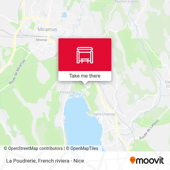 La Poudrerie map