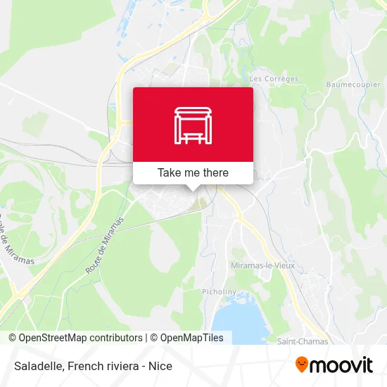 Saladelle map