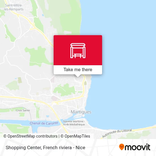 Centre Commercial map