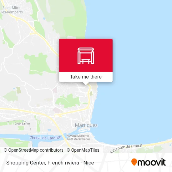 Centre Commercial map