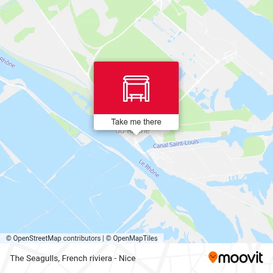 Les Mouettes map