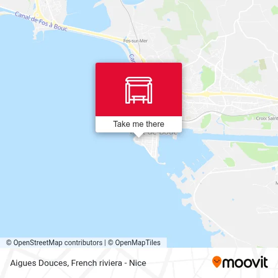 Aigues Douces map