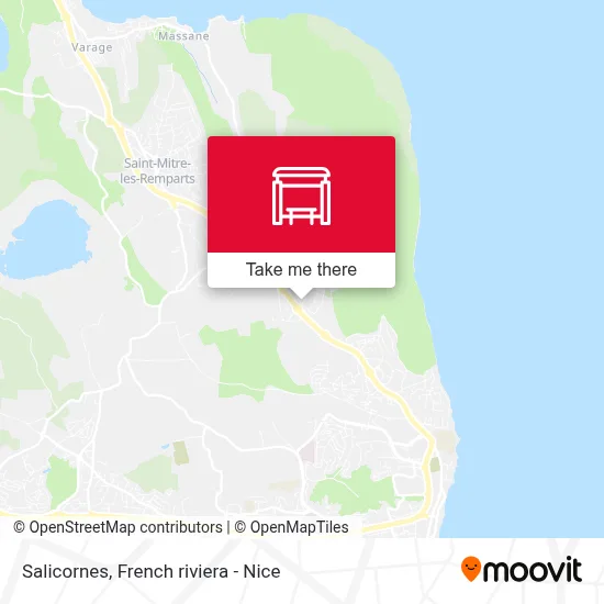 Salicornes map